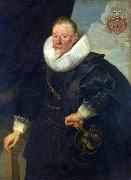 Peter Paul Rubens Portrait of prince Wladyslaw Vasa in Flemish costume oil on canvas